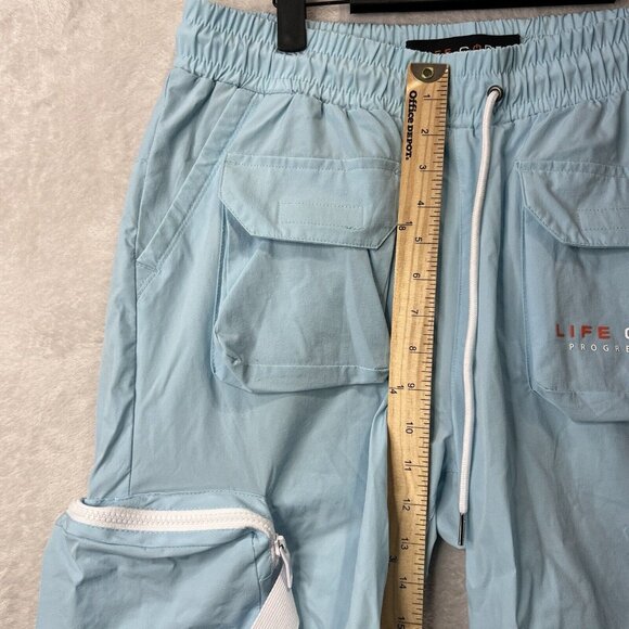 Life Code Shorts Men’s Large Taslan Utility Cargo Pocket Tech Wear - Picture 7 of 13